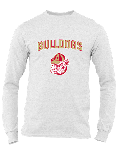 Thomasville Bulldogs Mascot #6 Men's LS T-Shirt
