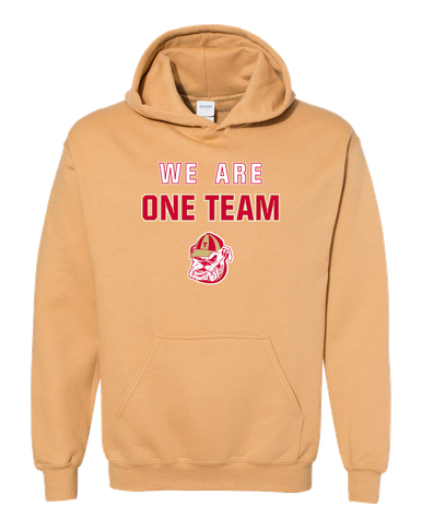 Thomasville Bulldogs We Are One Team Men's Hoodie