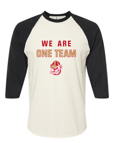 Thomasville Bulldogs We Are One Team Women's Baseball T-Shirt