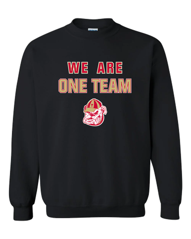 Thomasville Bulldogs We Are One Team Men's Sweatshirt