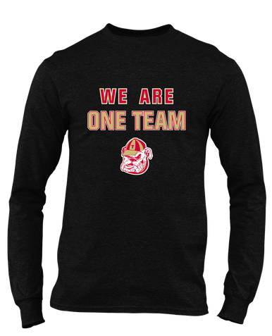 Thomasville Bulldogs We Are One Team Men's LS T-Shirt