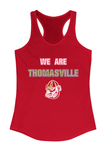 Thomasville Bulldogs We Are Women's Tank Top