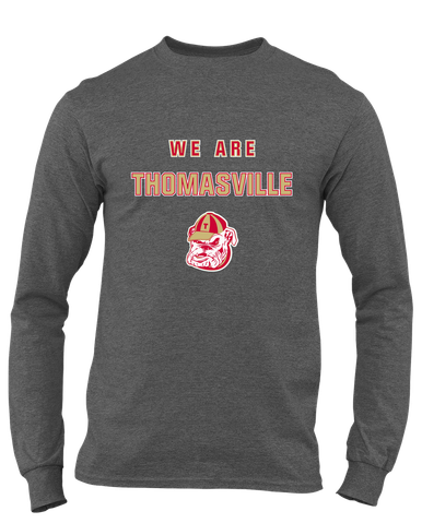 Thomasville Bulldogs We Are Men's LS T-Shirt