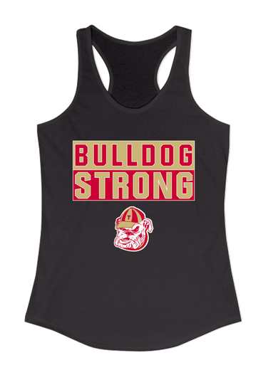 Thomasville Bulldogs Strong #1 Women's Tank Top
