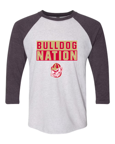 Thomasville Bulldogs Nation #1 Women's Baseball T-Shirt