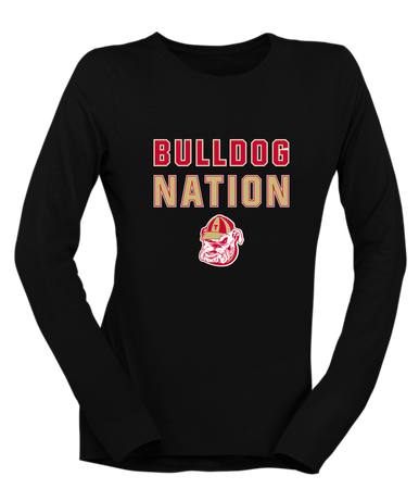Thomasville Bulldogs Nation #2 Women's LS T-Shirt