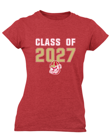 Thomasville Bulldogs Class of 2027 Women's SS T-Shirt