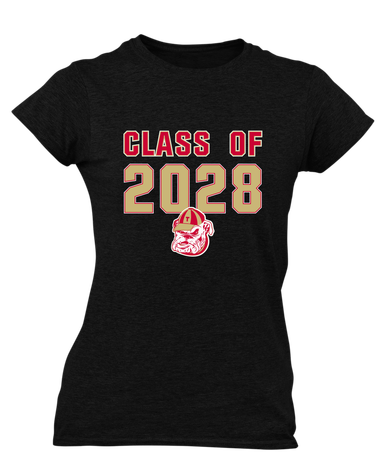 Thomasville Bulldogs Class of 2028 Women's SS T-Shirt