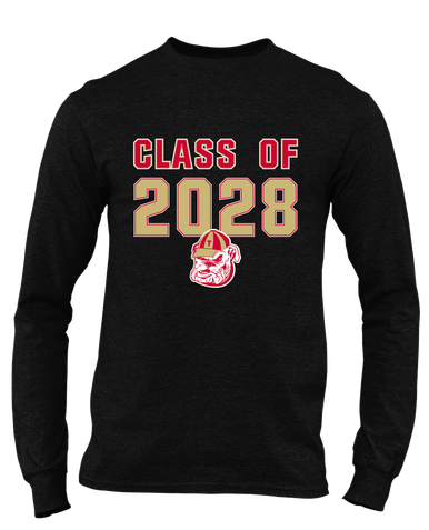 Thomasville Bulldogs Class of 2028 Men's Premium LS T-Shirt