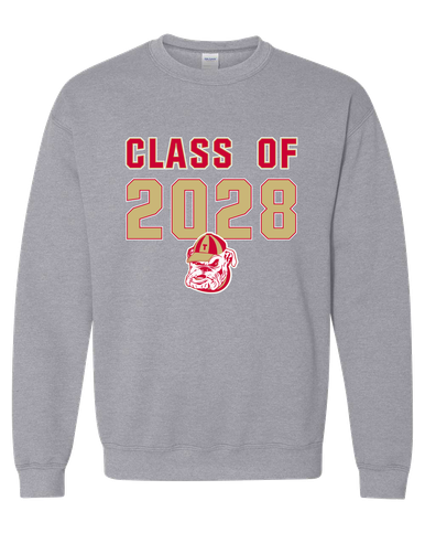 Thomasville Bulldogs Class of 2028 Men's Sweatshirt