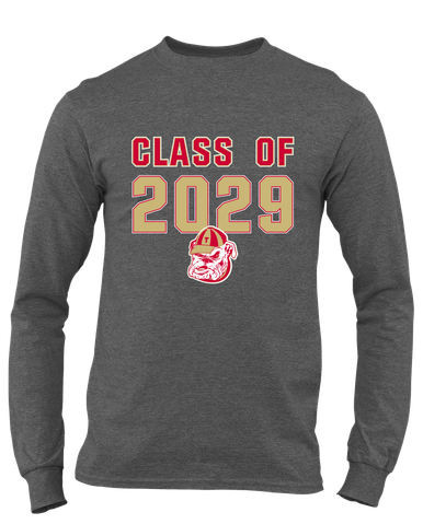 Thomasville Bulldogs Class of 2029 Men's Premium LS T-Shirt