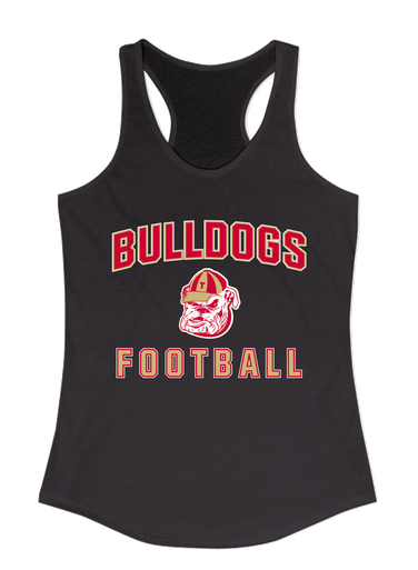 Thomasville Bulldogs Football #1 Women's Tank Top