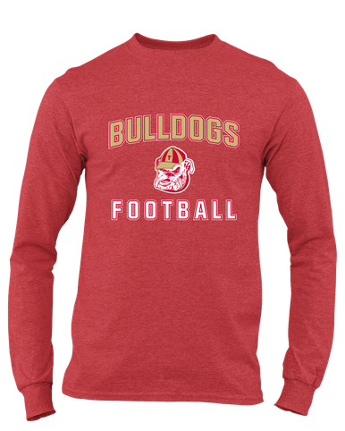 Thomasville Bulldogs Football #1 Men's Premium LS T-Shirt