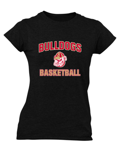 Thomasville Bulldogs Basketball #1 Women's Premium SS T-Shirt