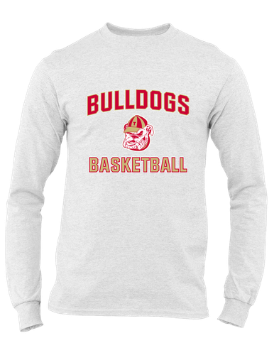 Thomasville Bulldogs Basketball #1 Men's LS T-Shirt