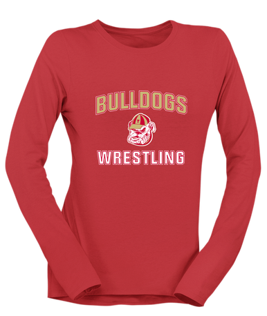 Thomasville Bulldogs Wrestling Women's LS T-Shirt