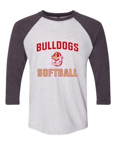 Thomasville Bulldogs Softball #1 Women's Baseball T-Shirt