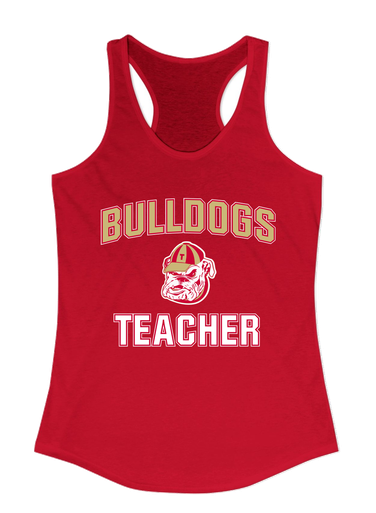Thomasville Bulldogs Teacher Women's Tank Top