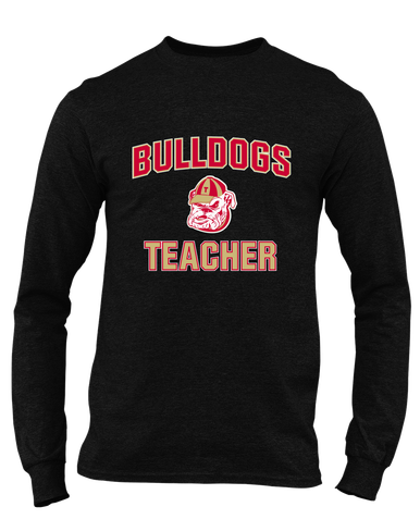 Thomasville Bulldogs Teacher Men's Premium LS T-Shirt