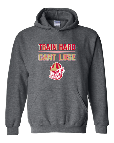 Thomasville Bulldogs Train Hard, Can't Lose Men's Hoodie