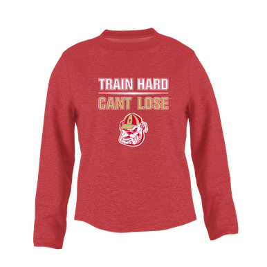 Thomasville Bulldogs Train Hard, Can't Lose Women's Sweatshirt