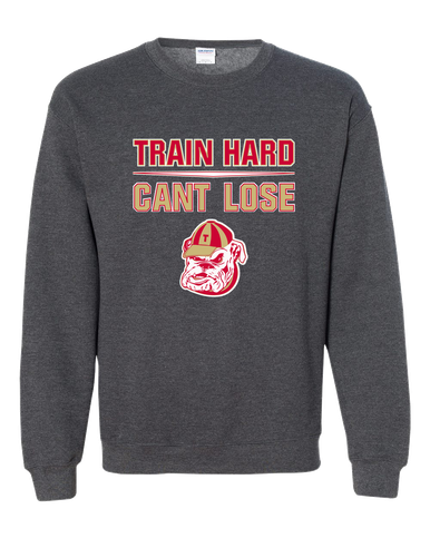 Thomasville Bulldogs Train Hard, Can't Lose Men's Sweatshirt