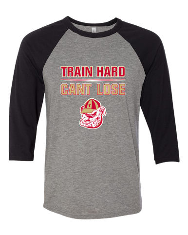 Thomasville Bulldogs Train Hard, Can't Lose Women's Baseball T-Shirt