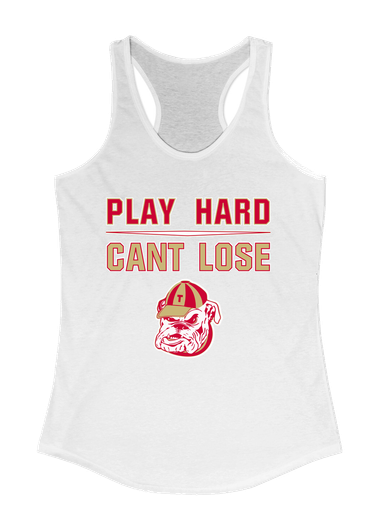 Thomasville Bulldogs Play Hard, Can't Lose Women's Tank Top