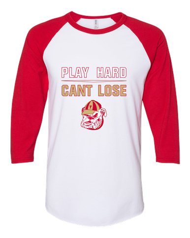 Thomasville Bulldogs Play Hard, Can't Lose Men's Baseball T-Shirt