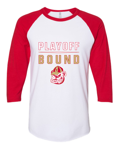 Thomasville Bulldogs Playoff Bound Women's Baseball T-Shirt