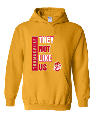 Thomasville Bulldogs They Not Like Us #1 Men's Hoodie
