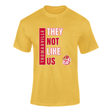 Thomasville Bulldogs They Not Like Us #1 Men's SS T-Shirt