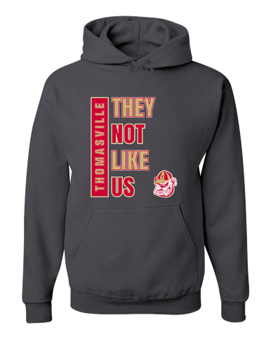 Thomasville Bulldogs They Not Like Us #1 Men's Premium Hoodie