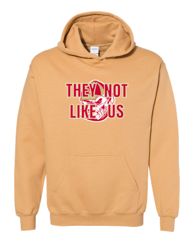 Thomasville Bulldogs They Not Like Us #2 Men's Hoodie