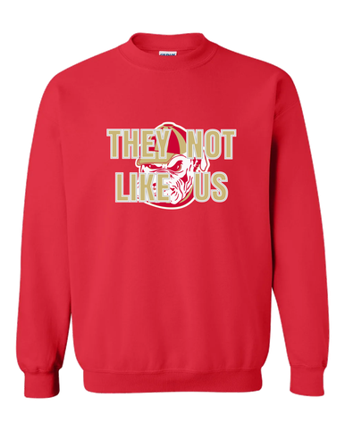 Thomasville Bulldogs They Not Like Us #2 Men's Sweatshirt