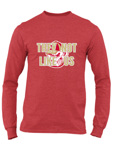 Thomasville Bulldogs They Not Like Us #2 Men's LS T-Shirt