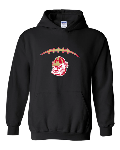 Thomasville Bulldogs Football #2 Men's Hoodie