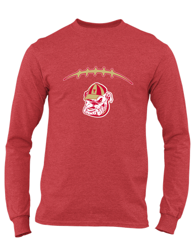 Thomasville Bulldogs Football #2 Men's Premium LS T-Shirt
