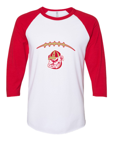 Thomasville Bulldogs Football #2 Men's Baseball T-Shirt