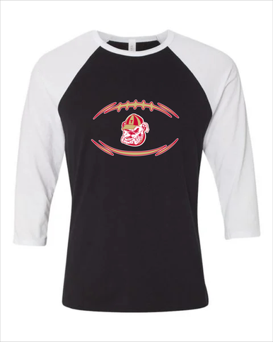 Thomasville Bulldogs Football #3 Men's Baseball T-Shirt