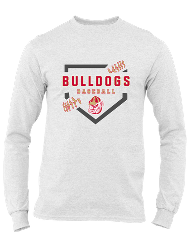 Thomasville Bulldogs Baseball #2 Men's Premium LS T-Shirt
