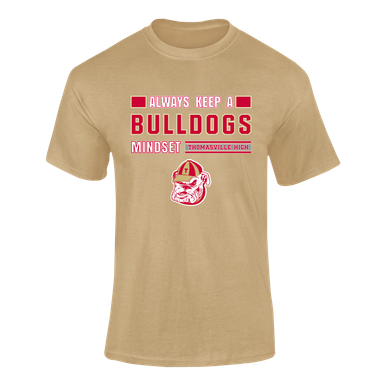 Thomasville Bulldogs Mindset Men's SS T-Shirt