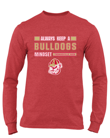 Thomasville Bulldogs Mindset Men's Premium LS T-Shirt
