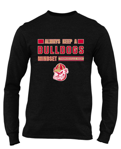 Thomasville Bulldogs Mindset Men's LS T-Shirt