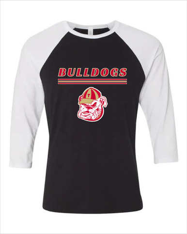 Thomasville Bulldogs Mascot #8 Men's Baseball T-Shirt