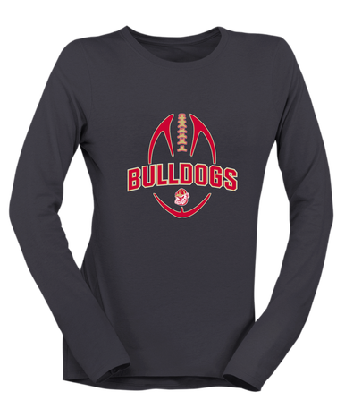 Thomasville Bulldogs Football #5 Women's Premium LS T-Shirt