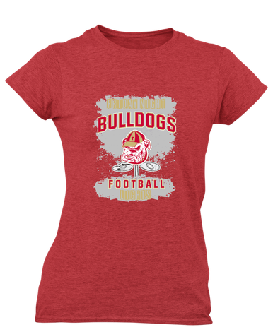 Thomasville Bulldogs Football #6 Women's SS T-Shirt