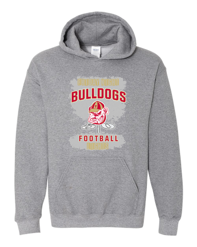 Thomasville Bulldogs Football #6 Men's Hoodie
