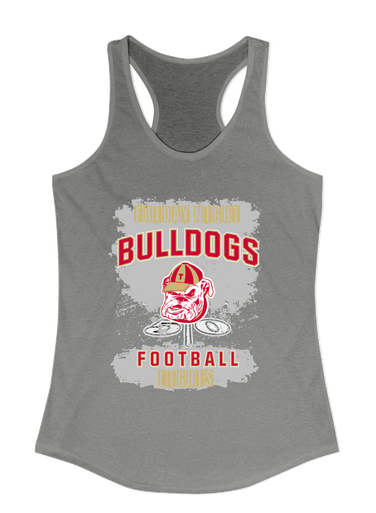 Thomasville Bulldogs Football #6 Women's Tank Top