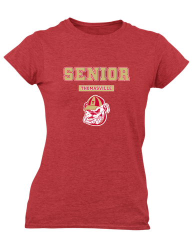 Thomasville Bulldogs Senior #2 Women's SS T-Shirt